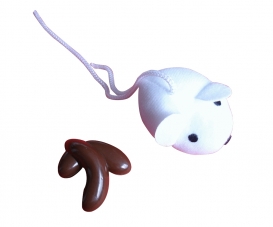 SOURIS FICELLE+CROTTE SOURIS FICELLE+CROTTE