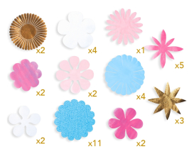 Set 38 pcs de Tissus DP