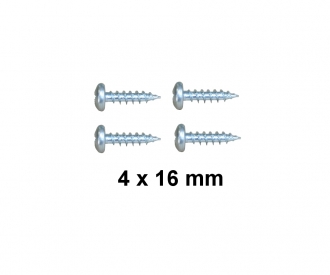 SACHET 4 VIS VBA 4X16 TCB