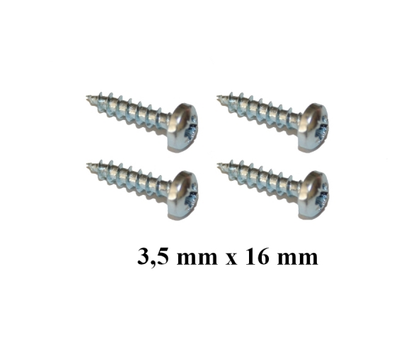 Sachet Papier 4 Vis Vba 3.5X16 Tcb