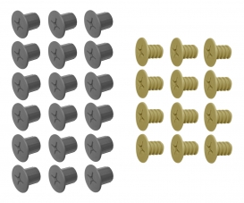 SACHET PAPIER 18 ECROU + 12 VIS SACHET PAPIER 18 ECROU + 12 VIS