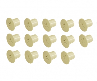 Sachet Papier 14 Ecrous Beige