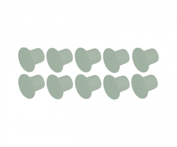 Sachet 10 Ecrous Vert 4181