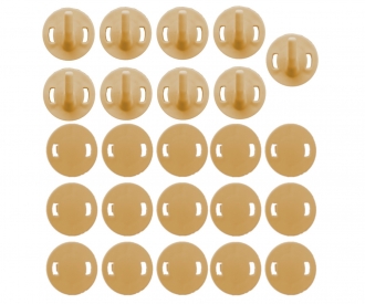 Sachet 24 Fixations AR Recy. Beige 4685