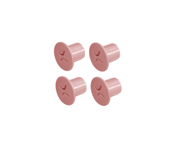 Sachet 4 Ecrous Rose 4065