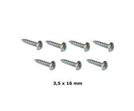 Sachet 7 Vis Vba 3.5X16 Tcb