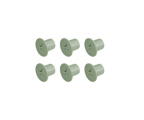 Sachet Papier 6 Ecrous Vert 4181