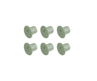 Sachet Papier 6 Ecrous Vert 4181