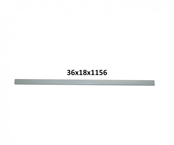 TUBE DROIT 36x18x0.7x1156 GRIS