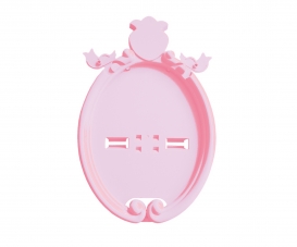 CADRE MIROIR ROSE 515 CADRE MIROIR ROSE 515