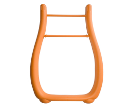 Pied Chaise Haute Orange 472