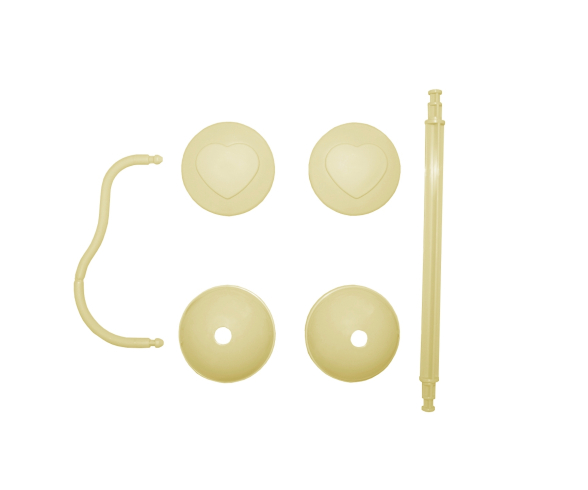 Roues + Axe Beige 9223