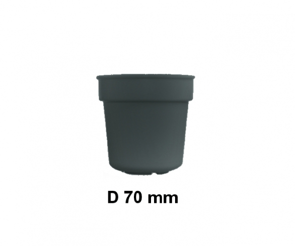 POT FLEUR MM D70 NOIR