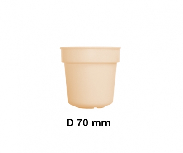 Pot Fleur MM D70 Beige 4685 recycle
