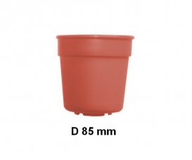 Pot Fleur Gm D85 Rouge 7598 recycle