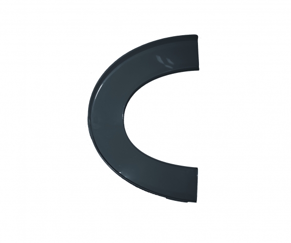 Rampe Courbe 180? Gris 429