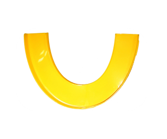 Rampe Courbe 180? Jaune 1235