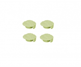 Bouchon Mur Recycle Vert 7492 Grpp x 4