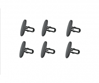 CLIP FAITAGE GRAPPE GRIS 2336