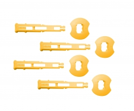 AXES+VERROUS JAUNE 1235 GRAPPE AXES+VERROUS JAUNE 1235 GRAPPE