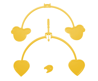 Mobile Oiseaux Jaune 2006