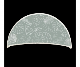 TABLETTE DEMI ROND BLANC CREME +IML TABLETTE DEMI ROND BLANC CREME +IML