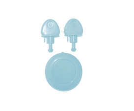 Coiffe Volant Pleine+Clef Bleu 5523 Coiffe Volant Pleine+Clef Bleu 5523