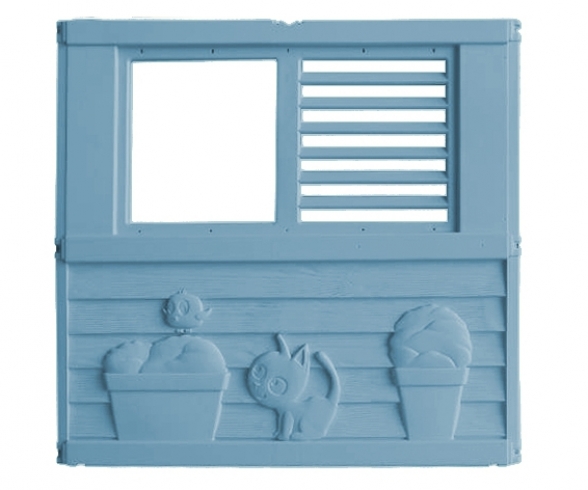 Mur Maison Pretty Recyclé Bleu 5425