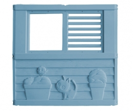 Mur Maison Pretty Recyclé Bleu 5425