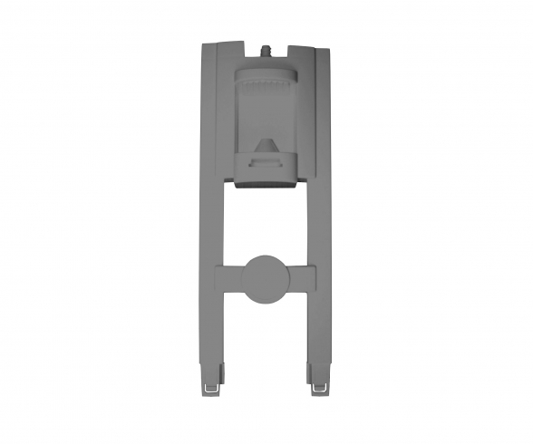 FRONTON HORLOGE INTEGRE GRIS WG5C