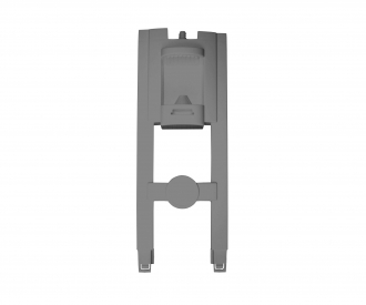 FRONTON HORLOGE INTEGRE GRIS WG5C