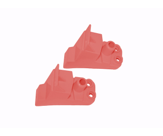 Equerre Renfort Recyclé Rouge 7598 Gpe 2