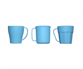 MUG ASSORTIS X 3 BLEU 2905 GRAPPE