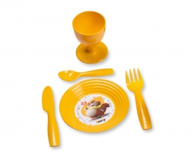 DINETTE JAUNE 109 + IML 44CATS