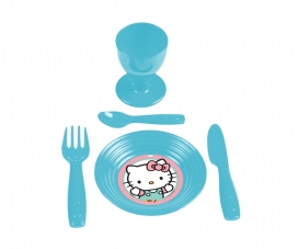 DINETTE BLEU 318 + IML HELLO KITTY