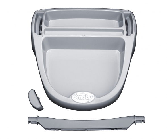 Base+Axe Roue+But?e Recycl? Gris 877