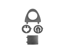 Boutons Aspirateur Recycl? Gris 425 Grap