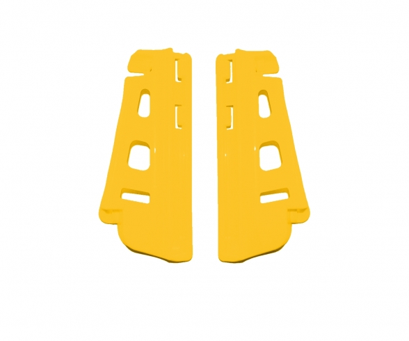 Glissieres Pupitre Jaune 1235