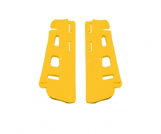 Glissieres Pupitre Jaune 1235