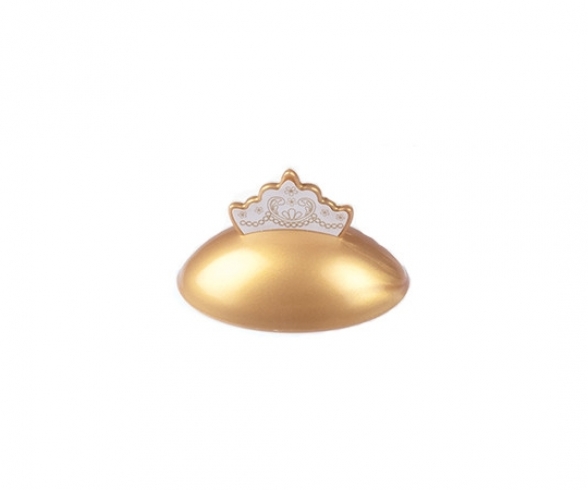 Couvercle Couronne Or Metal
