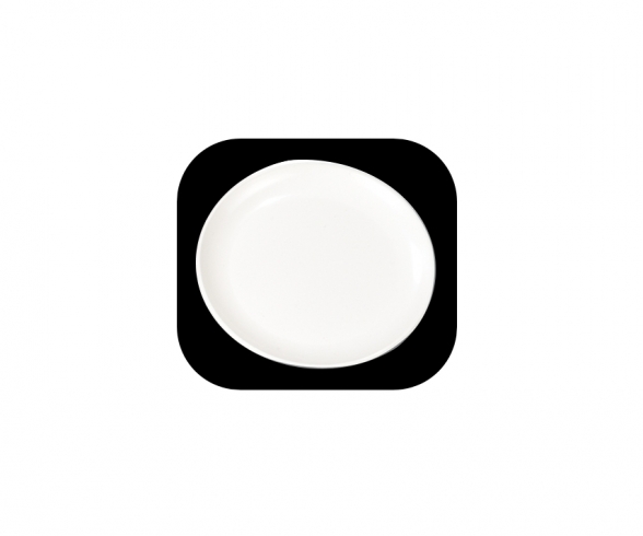 Assiette D.106 Blanche