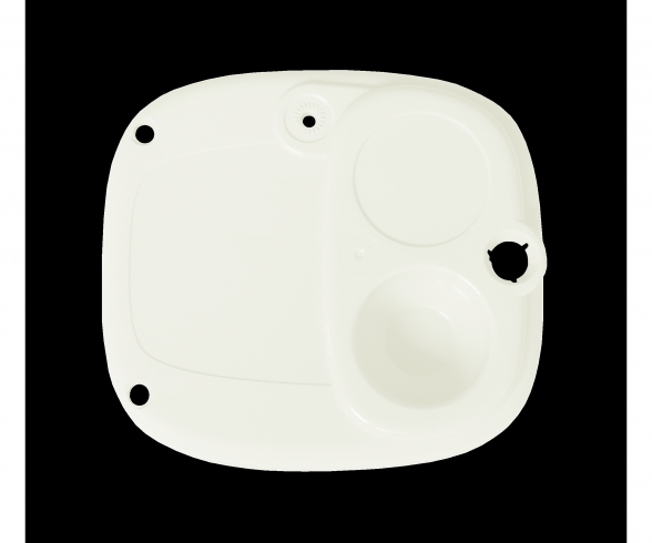 Plateau Cuisine Recycl? Bn Blanc