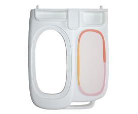 Plateau Sdb recycl?+Iml Bn Blanc 220394