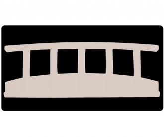 Barrière Lit Recyclé Beige 9223