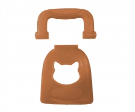 Porte Cage+Poignee Marron 7567