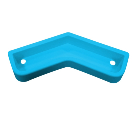 Tray 120° Blue 7468