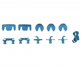 SUP BAC+CROCHET+AGRAFE BLEU 7468 SUP BAC+CROCHET+AGRAFE BLEU 7468