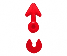 AIGUILLES+AGRAFE ROUGE 1795 GRAPPE AIGUILLES+AGRAFE ROUGE 1795 GRAPPE