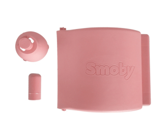 Charniere + Axe + Butée Rose 5025 Grappe