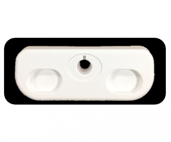 Socle Coiffeuse Recyclé Blanc